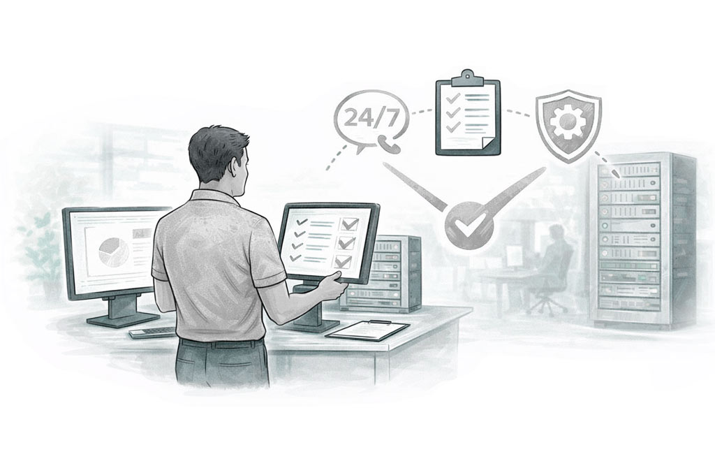 Servicios, Mantenimiento y soporte