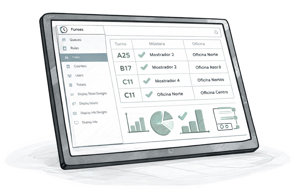 Gestión de colas de espera